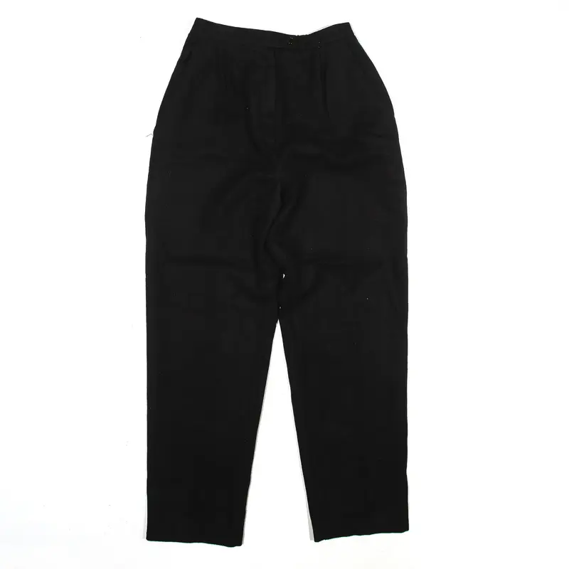 WILLOW RIDGE Trousers Black Regular Tapered Womens W24 L27