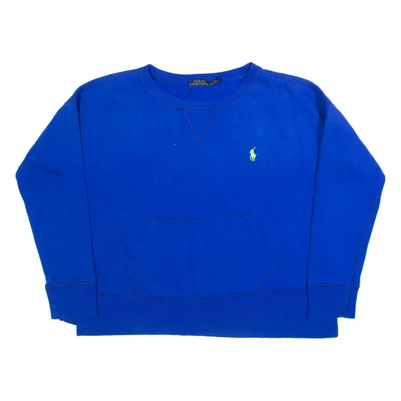 POLO RALPH LAUREN Womens Sweatshirt Blue M