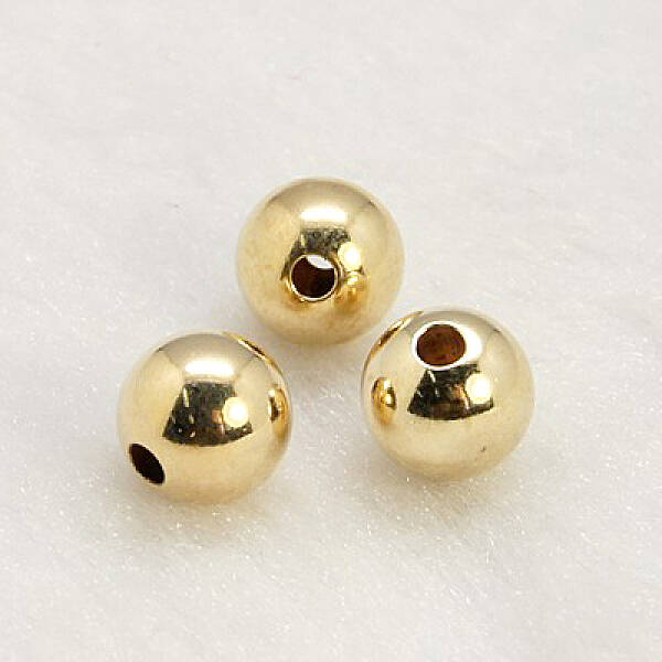 Yellow Gold Filled Beads