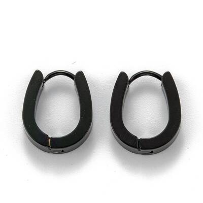 304 Stainless Steel Hoop Earrings