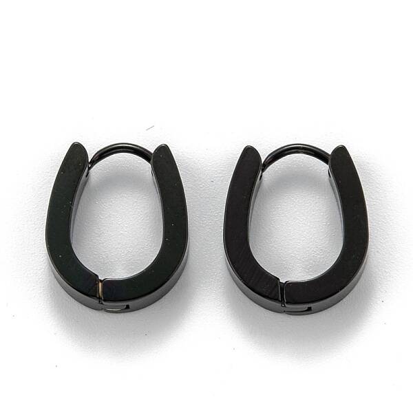 304 Stainless Steel Hoop Earrings