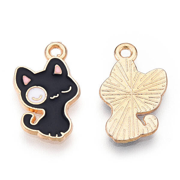 Alloy Enamel Pendants
