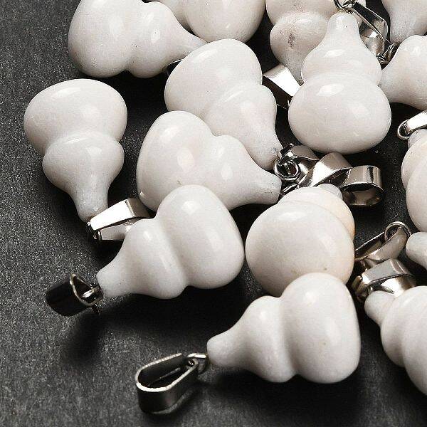 Natural White Jade Pendants