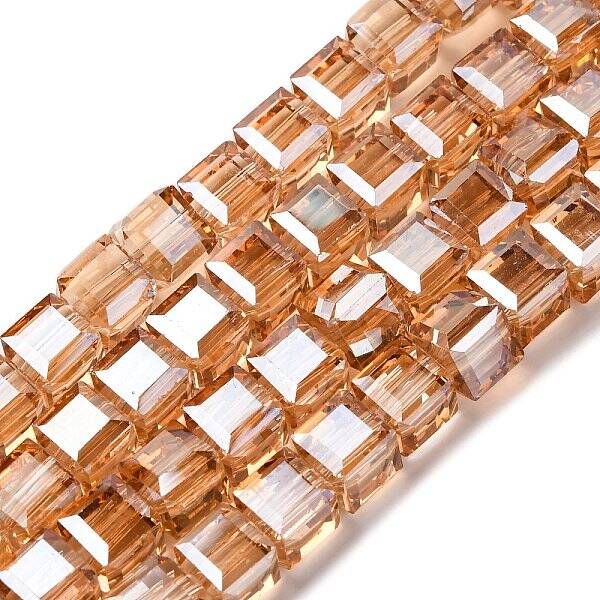 Electroplate Glass Beads Strands