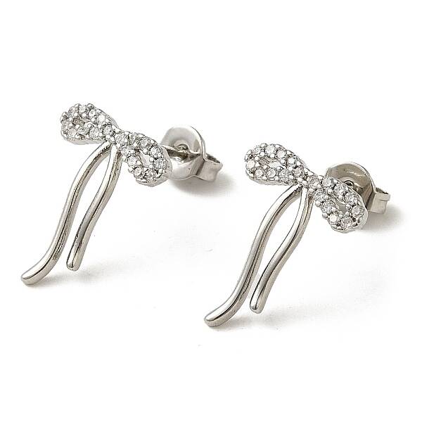 Brass Stud Earrings