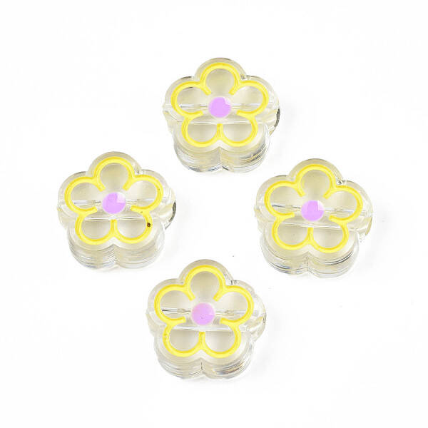 Transparent Acrylic Beads