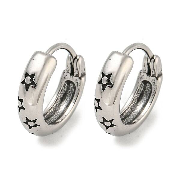 316 Surgical Stainless Steel Hoop Earrings