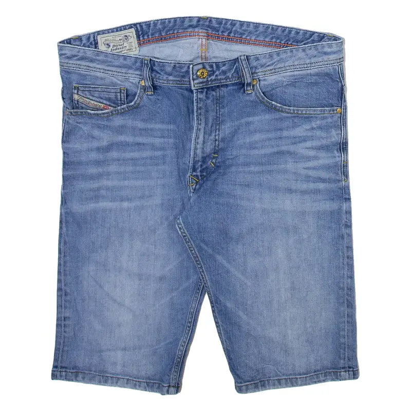 DIESEL Mens Denim Shorts Blue L W36