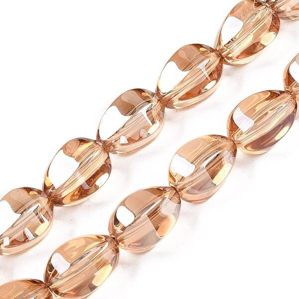 Electroplate Glass Beads Strands