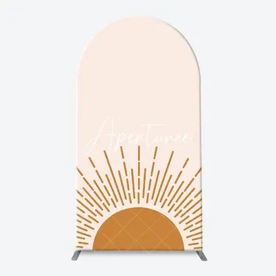 Galaxy Boho Sunrise Baby Shower Arch Backdrop Kit, 1.6X4FT(0.5X1.2M), 38.18 USD, arch backdrop kit, GDDM0Y01L-S
