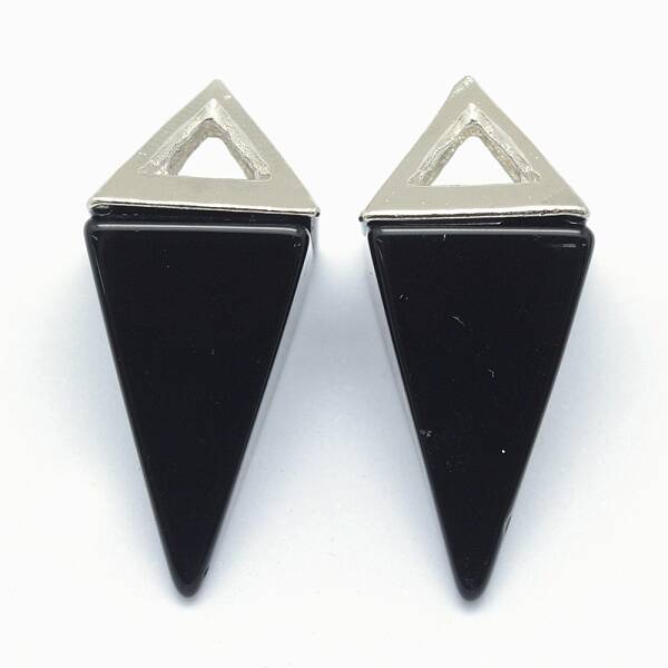 Natural Obsidian Pendants