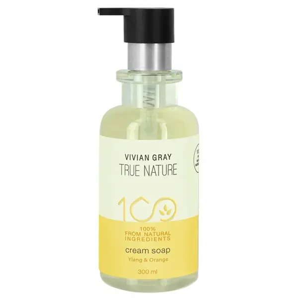 Vivian Gray Sapone In Crema All'Ylang Ylang E Arancia True Nature 300 Ml