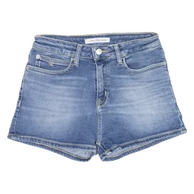 CALVIN KLEIN JEANS Girls Denim Shorts Blue 16Y W26