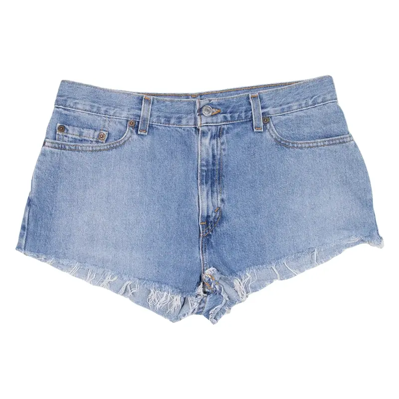 LEVI'S Womens Denim Shorts Blue Relaxed M W32