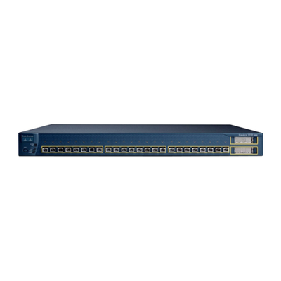 Cisco WS-C3550-24-FX-SMI | Catalyst 3550 Series 3550-24 24 x RJ-45 Ports 10/100BaseTX + 2 x SFP mini-GBIC Ports Layer 4 Manag...