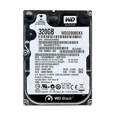 639855-003 HP 320GB 7200RPM SATA 6Gb/s 16MB Cache 2.5-inch Hard Drive
