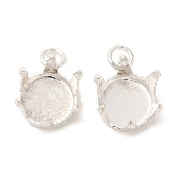 Ion Plating(IP) 304 Stainless Steel Charms Rhinestone Claw Settings