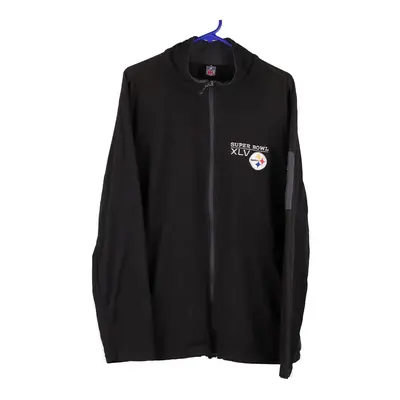 Pittsburgh Steelers Nfl NFL Fleece - XL Black Polyester
