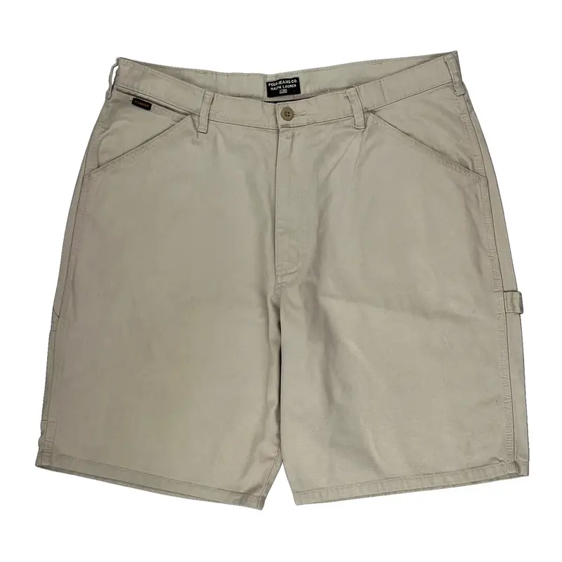 Ralph Lauren Carpenter Shorts - 36W 10L Beige Cotton