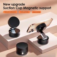 Magnetic Phone Car Holder, Suction Cup Holder, Manual Magnetic Vacuum Adsorption Mobile Phone Holder Cellphone Mount Stand ro...