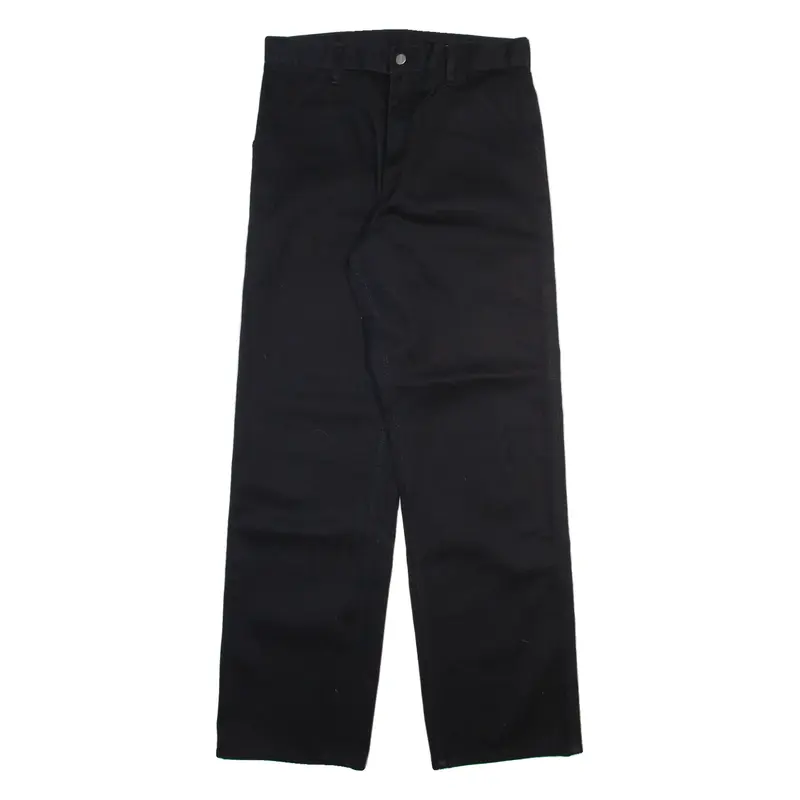 CARHARTT Mens Trousers Black Regular Straight W30 L31