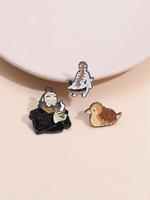 Cartoon Character Design Brooches, Cute Enamel Pin Suitable for Backpacks, Jeans, Scarves, Hats Decoration, Fashion Accessori...