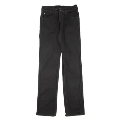 LEVI'S 524 Mens Jeans Black Regular Straight W30 L34