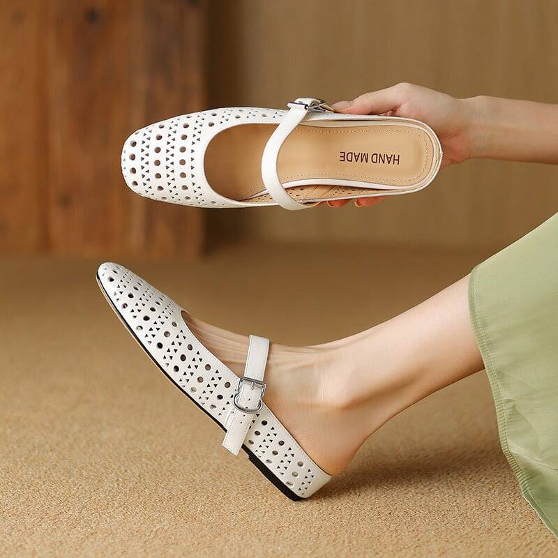 CHIKO Zarifa Square Toe Block Heels Clogs/Mules Shoes