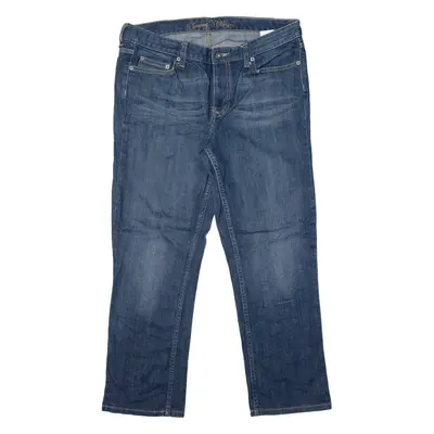 TOMMY HILFIGER RMD EVE Jeans Blue Denim Regular Straight Stone Wash Womens W34 L26
