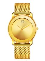 Elegant Fashion Round Dial Analog Quartz Watch, Modern Casual Trendy Wristwatch, Stainless Steel Watch for Women, Mother's Da...