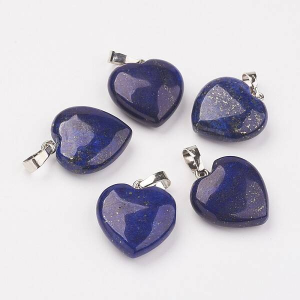 Natural Dyed Lapis Lazuli Pendants