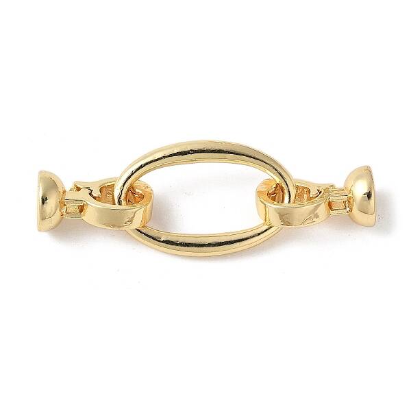 Brass Fold Over Clasps