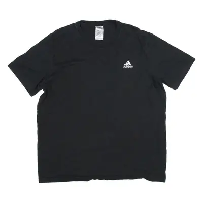 ADIDAS Mens T-Shirt Black XL