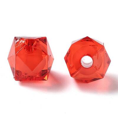 Transparent Acrylic Beads