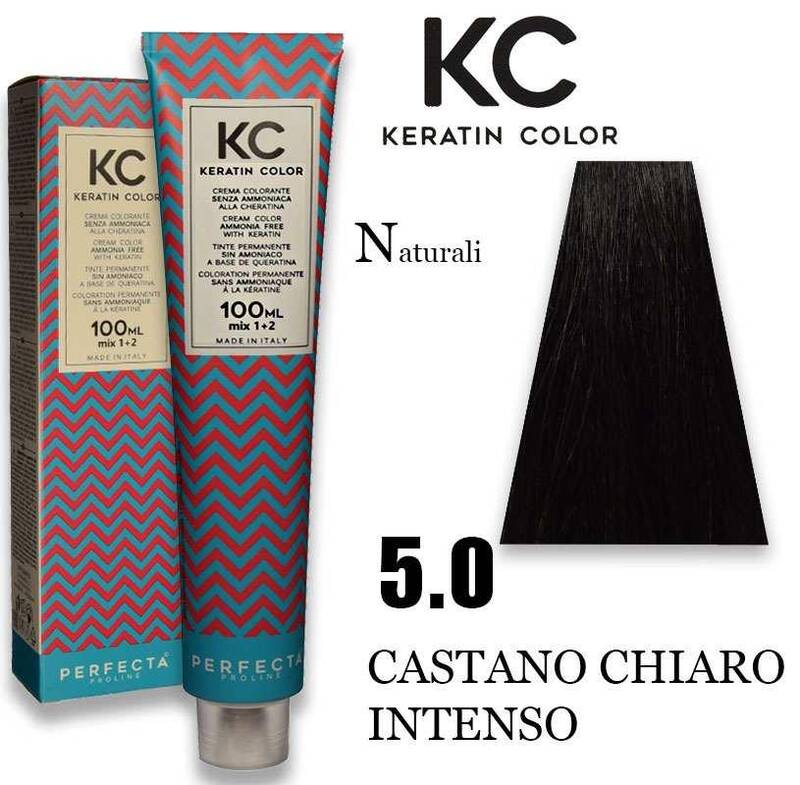 Crema Colorante Alla Cheratina Kc 120 Ml 5.0