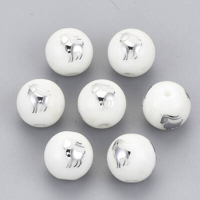 Electroplate Glass Beads
