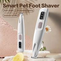 [A] 2025 New Pet Paw Trimmer,Rechargeable Quiet Hair Trimmer for Pets,Professional Pet Grooming Kit - Cordless Waterproof  Cl...