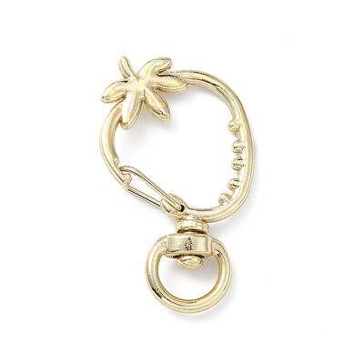 Strawberry Alloy Swivel Clasps
