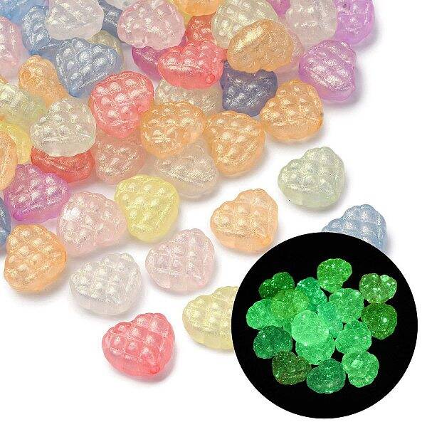 Luminous Transparent Acrylic Beads