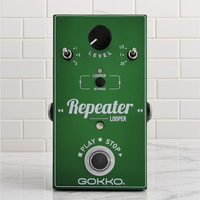 GOKKO Repeater Looper Guitar Pedal – Mini Amp Guitar Effects with Chorus & Paradise Reverb | 8 Reverb Modes + EQ | Built-in...