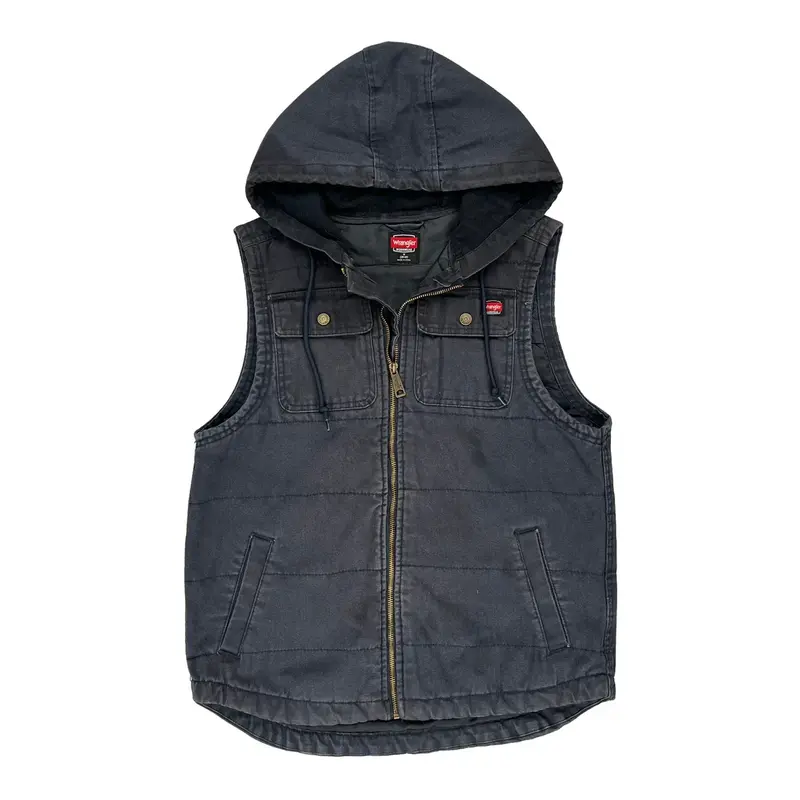 Wrangler Gilet - Medium Black Polyester