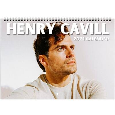 Henry Cavill Calendar Vol.1 - 2024 Calendar, Wall Calendar 2024