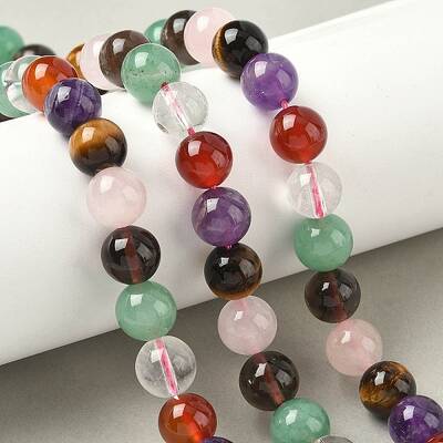 Natural Mixed Gemstone Beads Strands