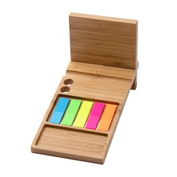 25 Promotional Forest Bamboo Desk Organizer - Multi-Function