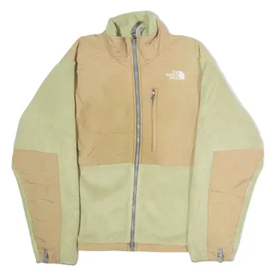 THE NORTH FACE Womens Fleece Jacket Green Colourblock M