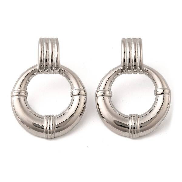 304 Stainless Steel Stud Earrings