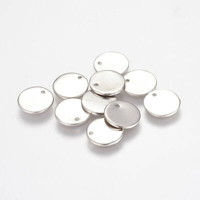 Non-Tarnish 304 Stainless Steel Stamping Blank Tag Charms