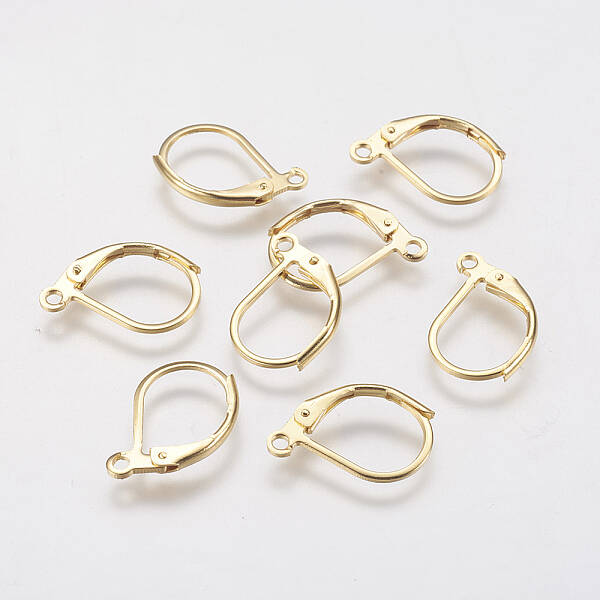304 Stainless Steel Leverback Earring Findings