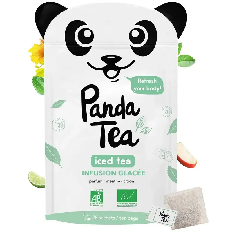 Panda Tea - Iced Tea - Citron Mint - ORGANIC - 28 sachets