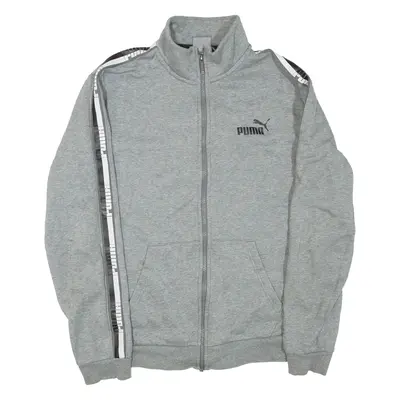 PUMA Mens Track Jacket Grey M